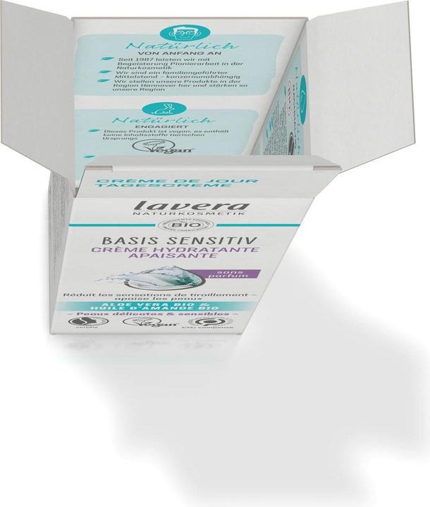 Actual product image Lavera Soothing Moisturising Cream basis sensitiv Cream (50 ml)