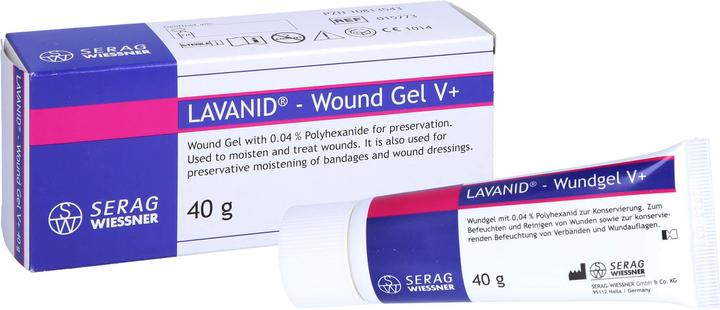 Actual product image Lavanid Wound Gel V+ higher viscosity, 40 g GEL (Gel)