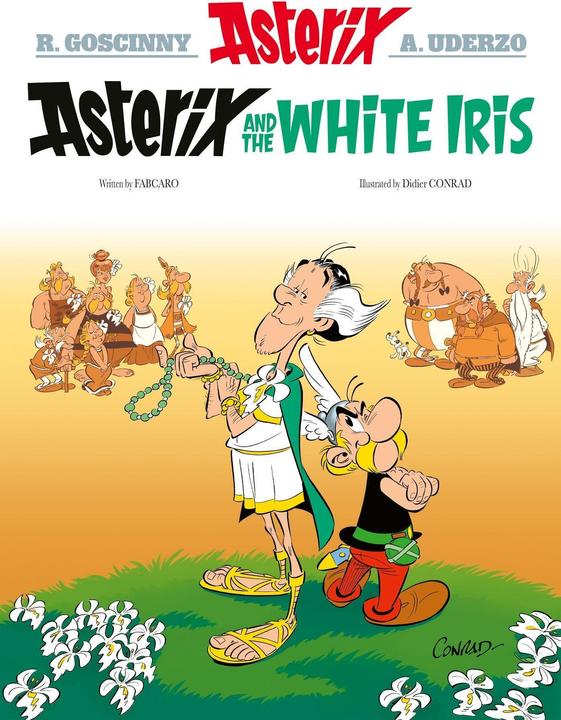 Actual product image Asterix and the White Iris (English, Uderzo, Albert, Goscinny, René, 2023)