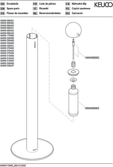 Immagine prodotto Keuco Distributore di disinfettante universale per articoli con testa a sfera