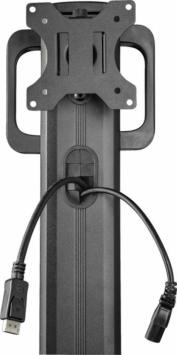 Actual product image StarTech com Pupitre de Travail Mobile avec Support Écran - Support pour Tour PC et Clavier - Chario (Table)