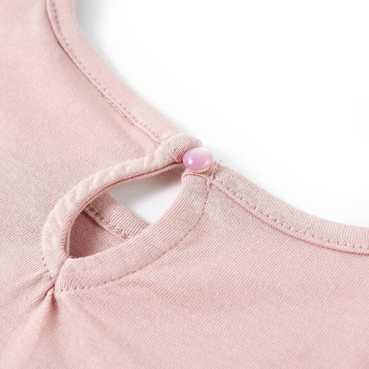 Produktbild VidaXL Kinder-Langarmshirt Rosa 128,Material: 100 % Baumwolle,Farbe (128)