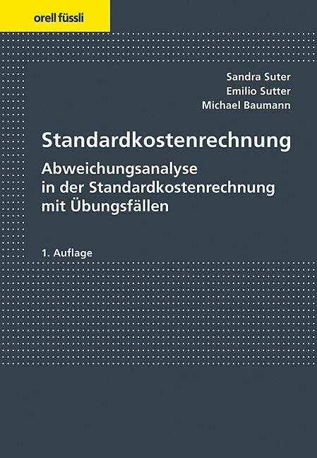 Produktbild Standardkostenrechnung (Deutsch, Emilio Sutter, 2021)
