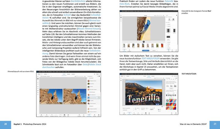 Produktbild Photoshop Elements 2024 - Das umfangreiche Praxisbuch (Deutsch, Kyra Sänger, Christian Sänger, 2023)