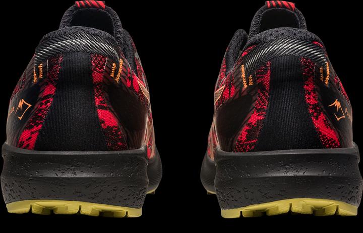 Actual product image ASICS Performance Fuji Lite 3 Electric Red Black (41.5)