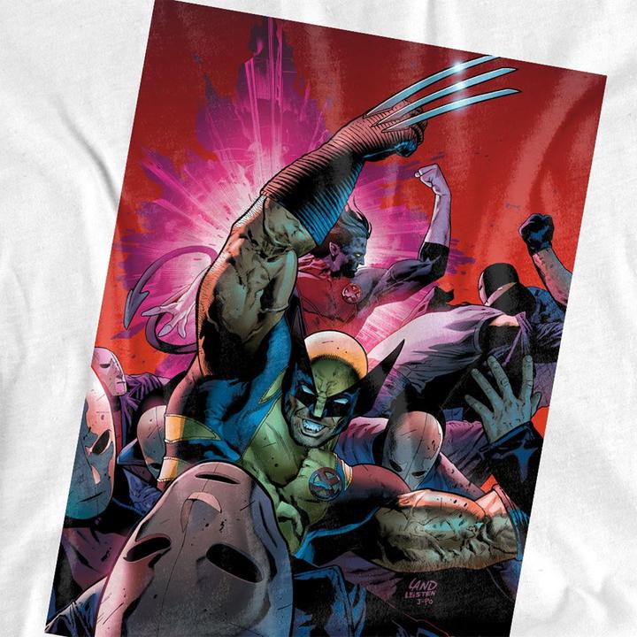 Immagine prodotto X-Men Maglietta Wolverine Nightcrawler Copertina Fumetti Adulto Unisex (XL)