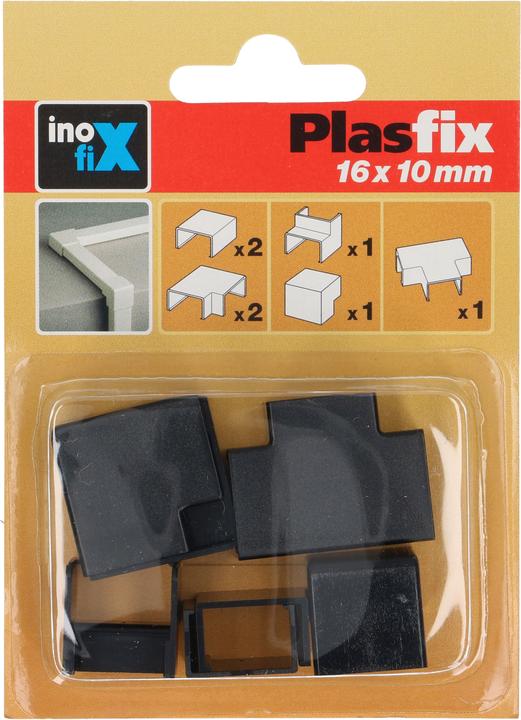Actual product image Inofix Plasfix connectors 16x10mm assorted 7-piece