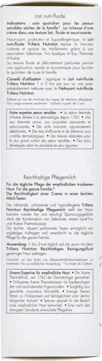 Produktbild Avène TriXéra Reichhaltige Pflegemilch FHD (Körpermilch, 200 ml)