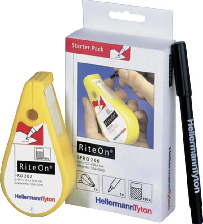 HellermannTyton Kabelmarkierer beschriftbar Rite-On Kit
