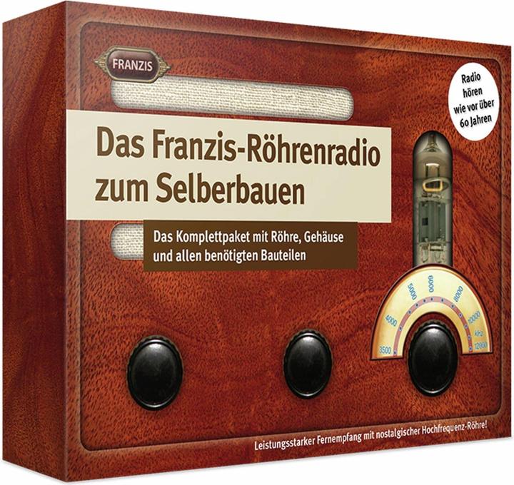 Immagine prodotto Franzis La radio a valvole da costruire da soli