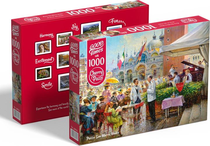 Image du produit Cherry Pazzi Puzzle Piazza San Marco, Venise 1000 pièces (1000 pièces)