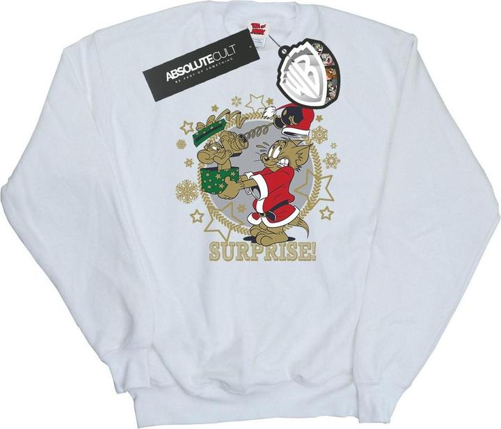 Tom & Jerry Christmas Surprise Sweatshirt