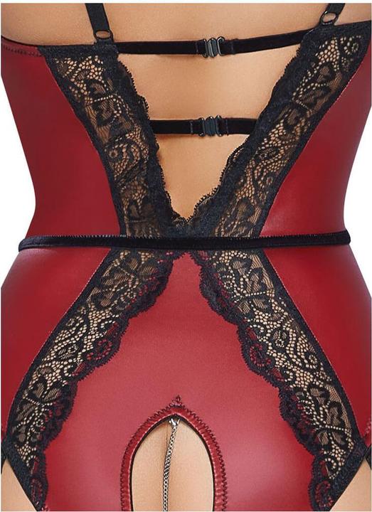 Actual product image Abierta Fina Body red/black L (L)