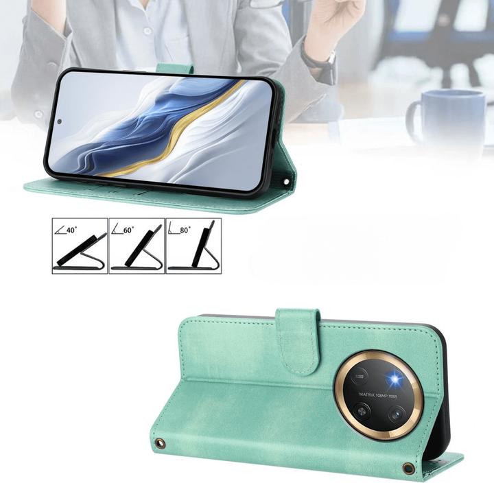 Produktbild Cover-Discount HONOR Magic7 Lite – Wildleder Look Etui im Vintage Design (Honor Magic7 Lite)