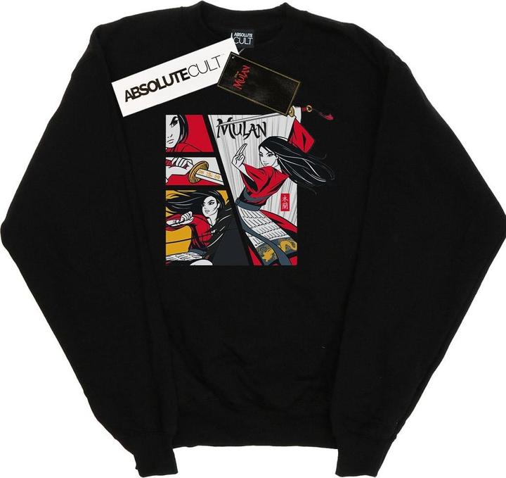 Disney Mulan Movie Comic Style Sweatshirt (M)