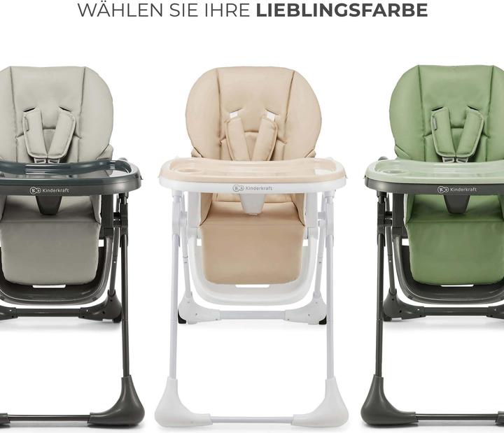 Produktbild KinderKraft high chair TUMMIE BEIGE (Hochstuhl)