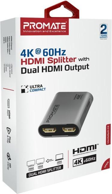 Produktbild ProMate MediaSplit-C2 4K HDMI Splitter