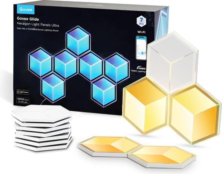 Produktbild Govee Glide Hexa Ultra (130 lm)