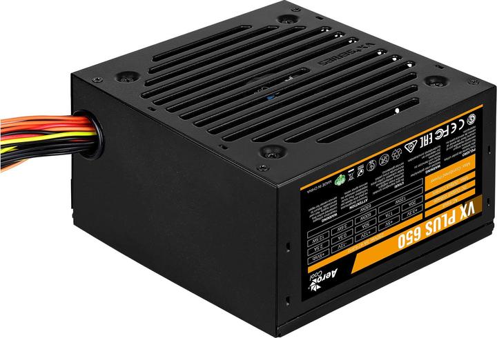 Produktbild AeroCool PGS VX-650Plus AEROVX-650PLUS (650 W, 120 mm) Netzteil (650 W)