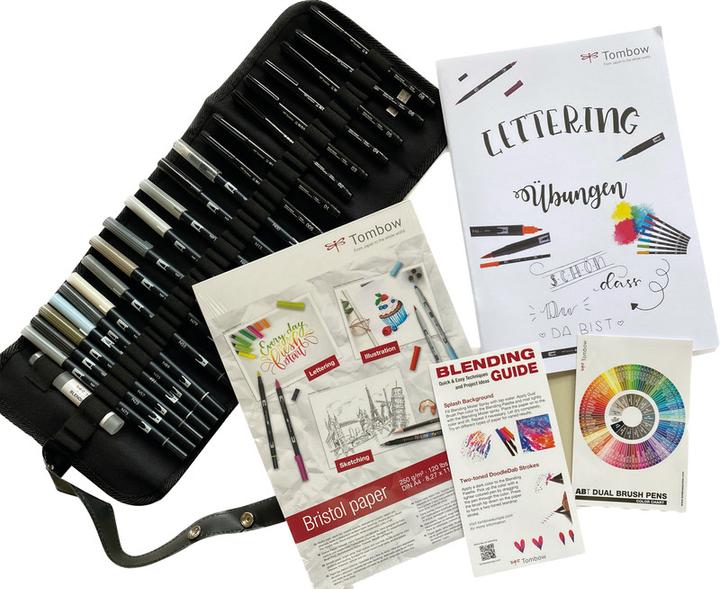 Produktbild Tombow Set Abt (Grautöne, 27 x)