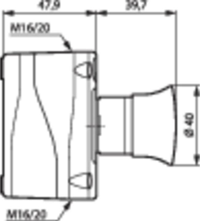 Immagine prodotto Baco IP66 pull reset EN418 e-stop station