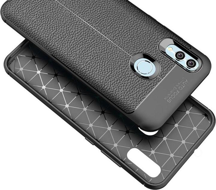 Image du produit Screenguard Huawei P Smart 2019 Housse Leather Design TPU Cover (Huawei P Smart+ (2019))