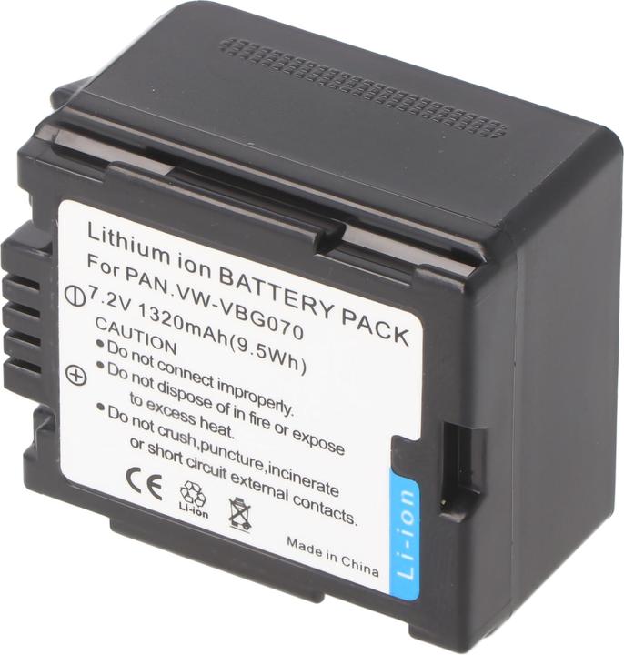Actual product image AccuCell Akku anasonic VW-VBG130 (Camera battery)
