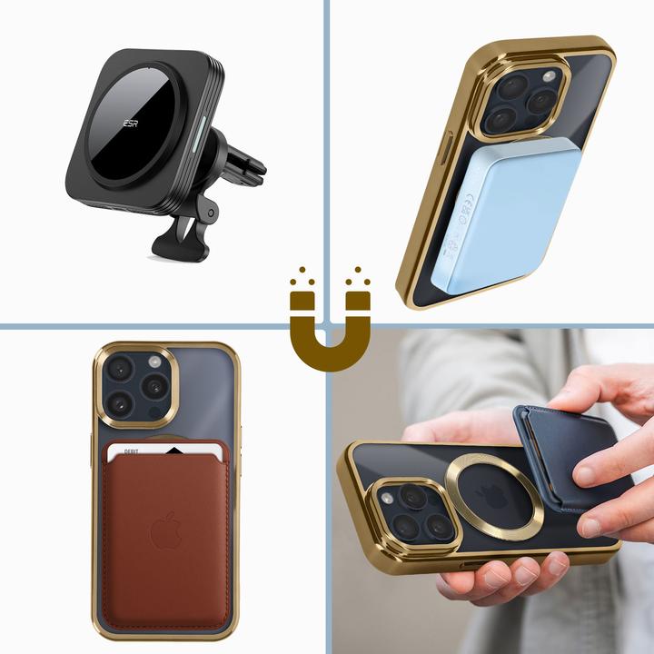 Image du produit Avizar Étui pour téléphone portable Chromé Series (Apple iPhone 15 Pro)