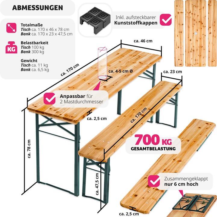 Produktbild tectake Ludwig (46 cm)