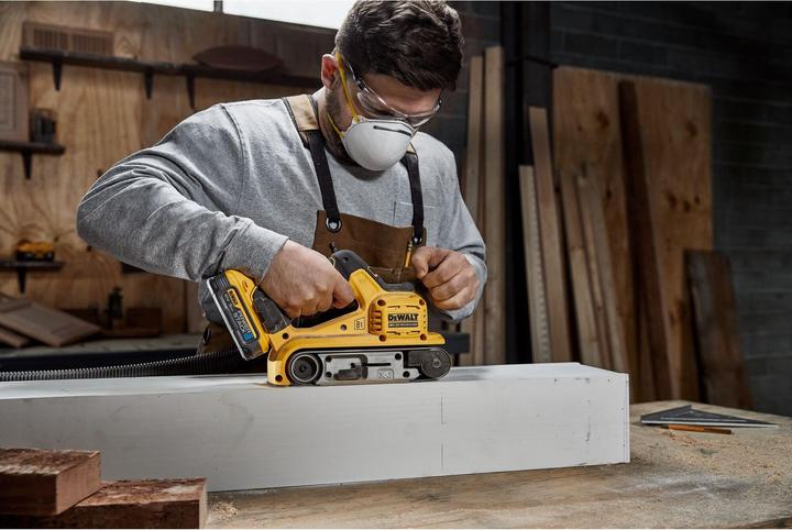 Actual product image DeWalt 18V belt sander (Belt sanders)
