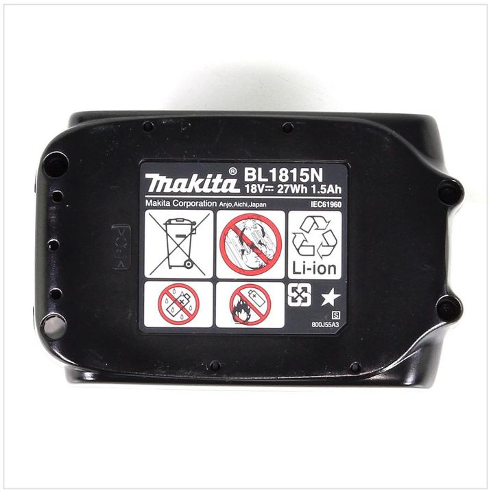 Produktbild Makita Werkzeug-Akku BL1815N 196235-0 (18 V)