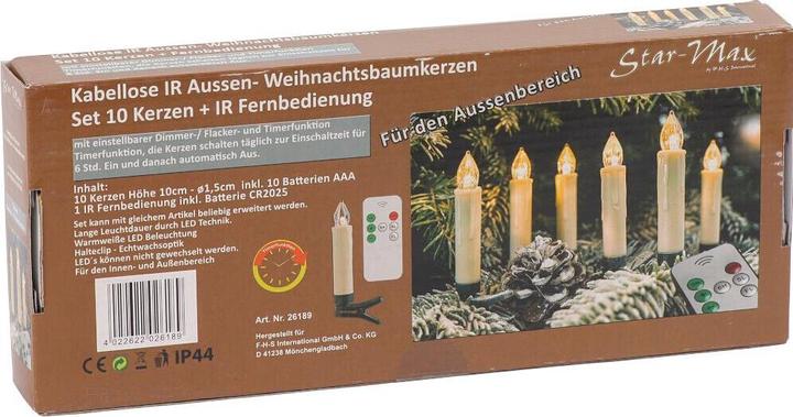 Produktbild FHS Baumkerze (10 x)