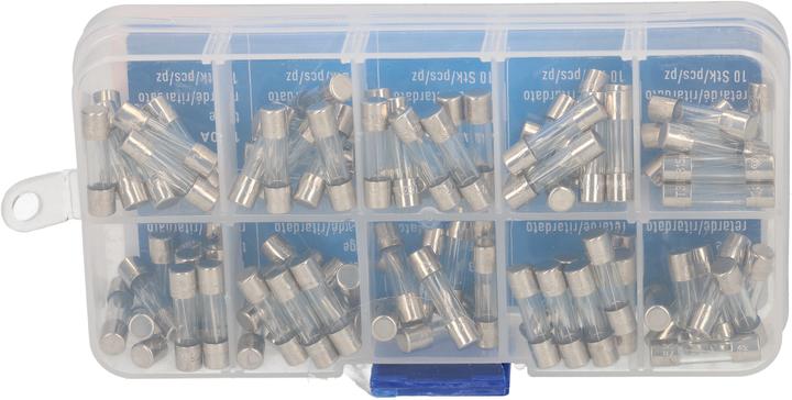Produktbild Max Hauri Feinsicherungs-Set 10x10 Stk. (Feinsicherung, 0.63 A, Träge)