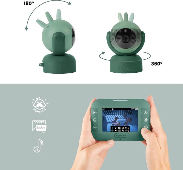 Produktbild Babymoov Yoo Twist (Babyphone mit Kamera, 300 m)