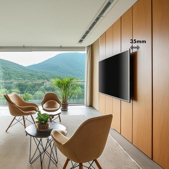 Image du produit Maclean Support TV mural max VESA 600x400 32-100 80kg MC-419 (Mur, 100", 80 kg)