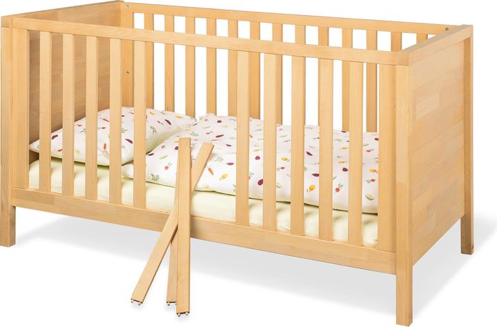 Produktbild Pinolino Kinderzimmer-Set „Enno” extrabreit, 2-tlg. (Wickelkommode, Babybett)