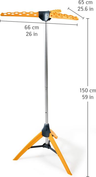 Produktbild Tatkraft Bügelwäscheständer (0.66 m)
