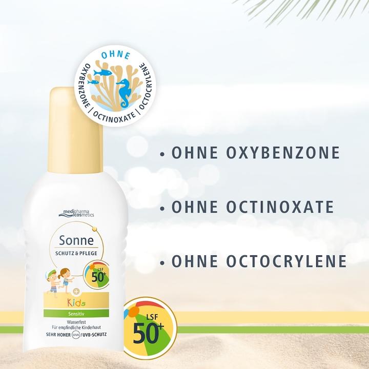 Actual product image Dr. Theiss Sun Protection+pfl Kids 50+, 200 ml SPR (Suntan cream, SPF 50+, 200 ml)