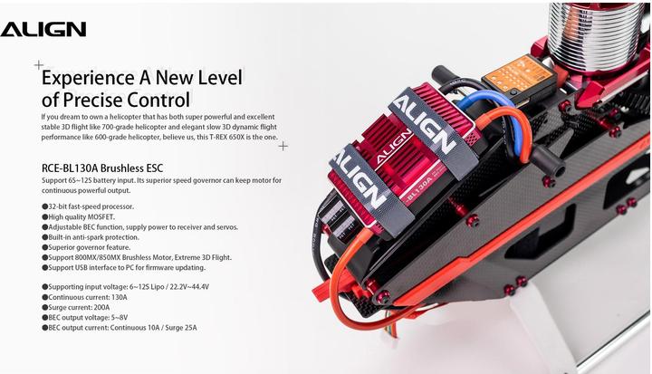 Actual product image Align Helicopter T-Rex 650X Dominator F3C Super Combo, Microbeast