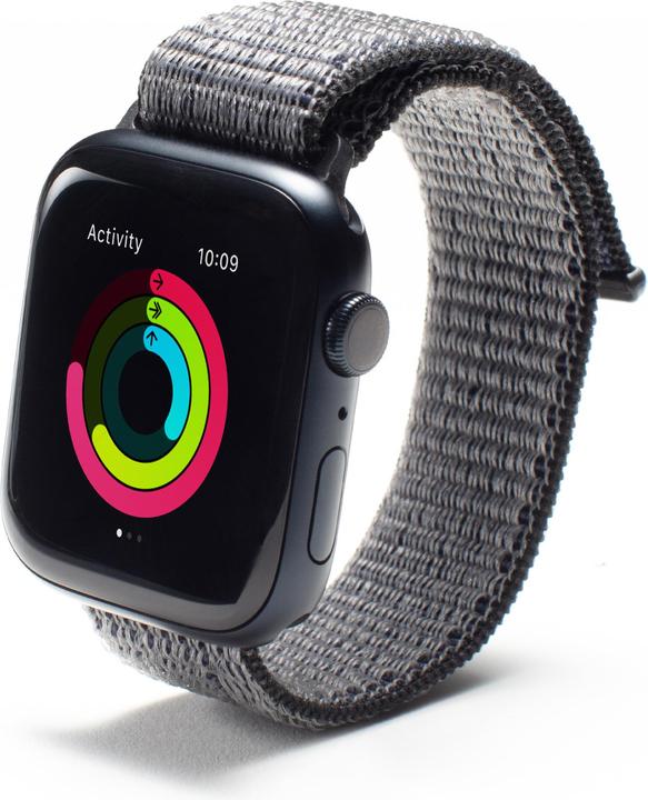 Zagg GEAR4 Sport Bands Apple Watch 45/44/42mm FG Black, Band, Smartwatch, Black, Apple, Apple Watch 45/44 (Nylon)