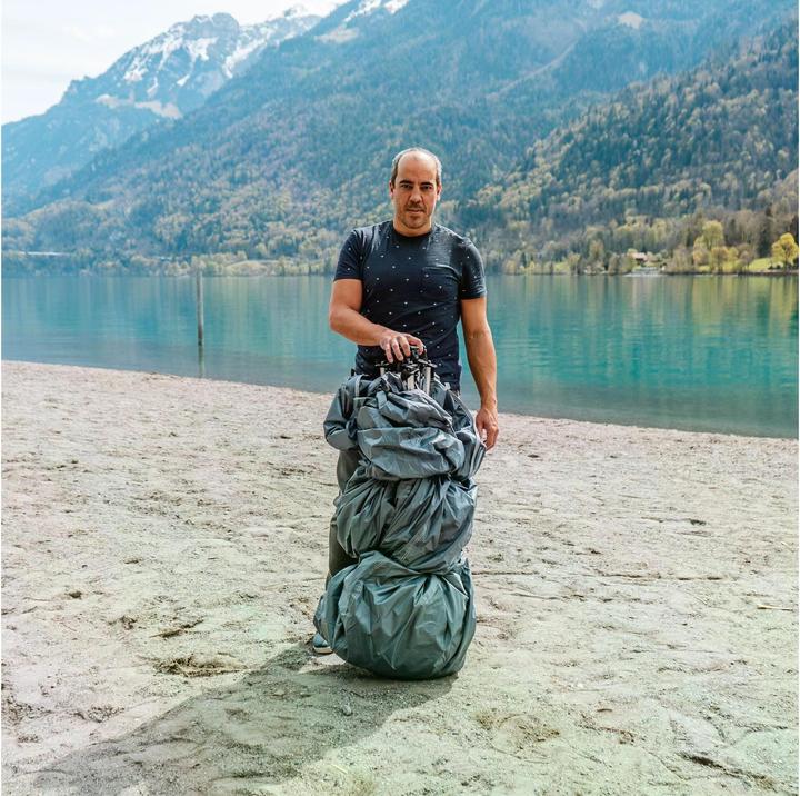 Produktbild Trekony Pop-Up-Zelt Aluminium, Anthrazit, Anzahl Personen: 3 (10.60 kg, 3 Personen)