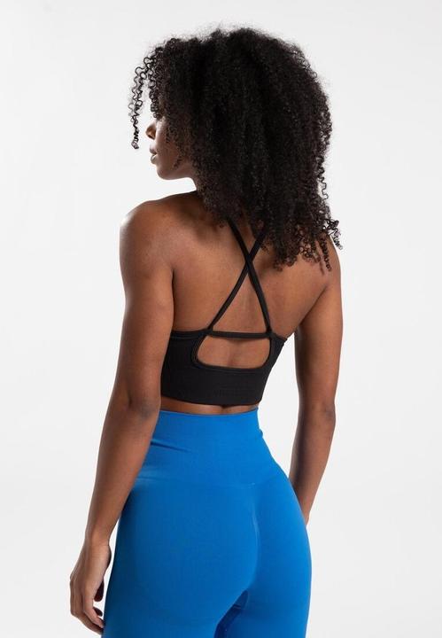 Actual product image Gorilla Wear Olivia Seamless Sports Bra - schwarz (XS)