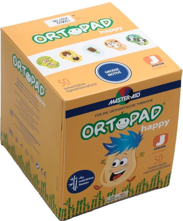 Produktbild Master Aid Augenpflaster Happy Junior 50 Stück (50 x)