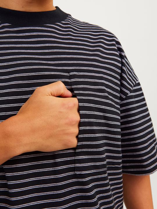 Immagine prodotto Jack & Jones Maglietta con scollo rotondo a righe (XS)