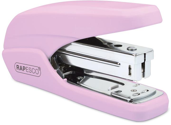 Rapesco 1339 X5-25ps Cucitrice a basso sforzo - 25 fogli - Rosa (25 lamelle)
