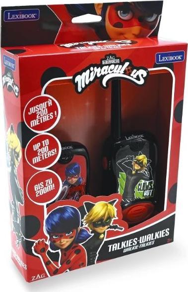 Productafbeelding Lexibook Walkietalkies tot 120 meter bereik met riemclip (0.12 km)