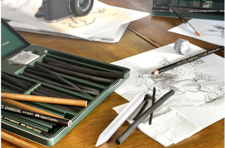 Immagine prodotto Faber-Castell Set carbone PITT (24 x)