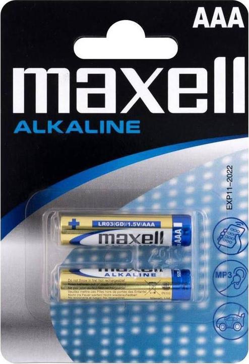Immagine prodotto Maxell Alkali (6 pz., AAA)