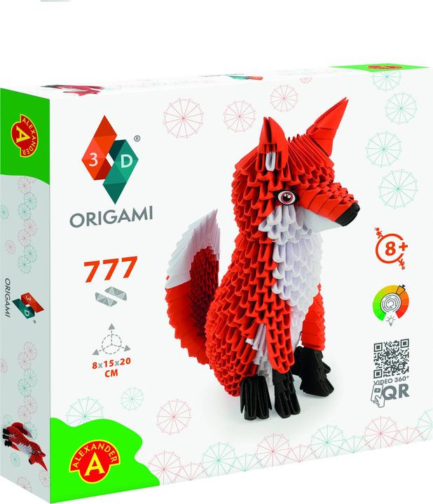 Actual product image Alexander ORIGAMI 3D Fox