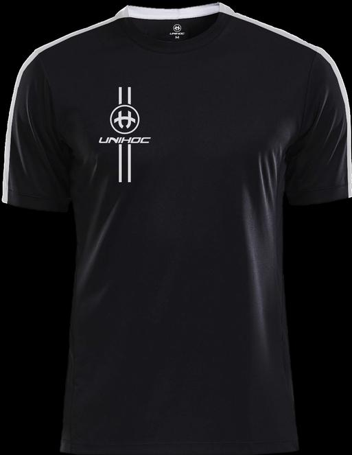 Actual product image Unihoc T-Shirt ARROW-schwarz/weiss-XL (XL)